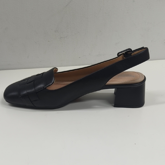 New Rockport Women's Tm Esma Slingback Flats in Black - Picture 7 of 9